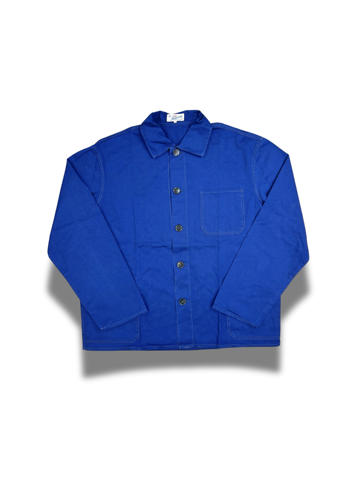 veste-bleu-de-travail-workwear-mecanicien-femme-homme-vintage-ete-hiver-vetement-vintage-grossiste-friperie-wholesaler-seconde-main-marque-occasion-revente-textile-piece-80-90-2000-2010-Y2K-french-pick-reseller-vinted-vente-en-ligne