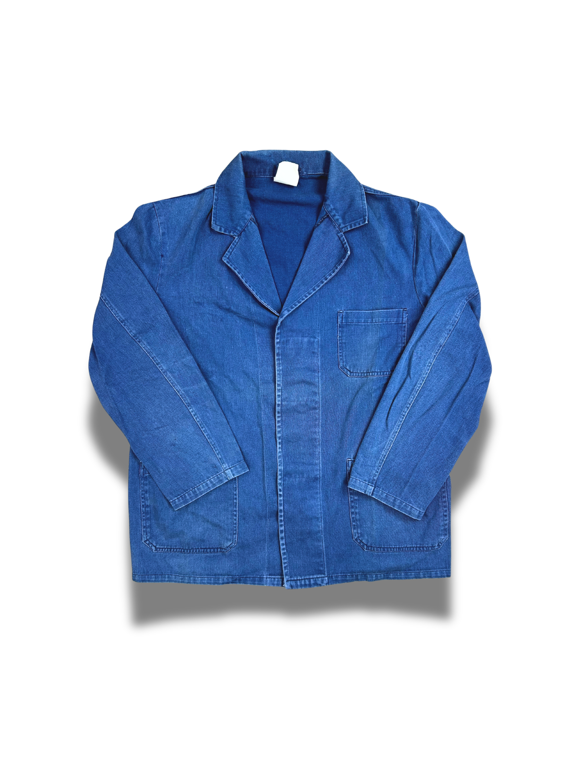 veste-bleu-de-travail-workwear-mecanicien-femme-homme-vintage-ete-hiver-vetement-vintage-grossiste-friperie-wholesaler-seconde-main-marque-occasion-revente-textile-piece-80-90-2000-2010-Y2K-french-pick-reseller-vinted-vente-en-ligne