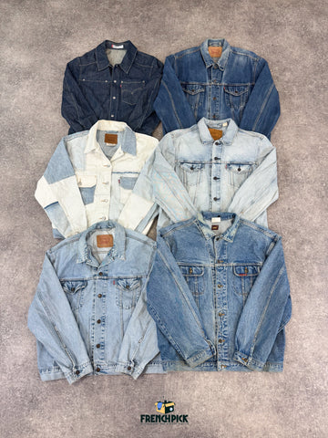 VESTE EN JEAN LEVI'S, LEE, WRANGLER - 20KG