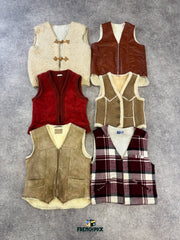 SLEEVELESS SHEEPSKIN JACKET - 15KG