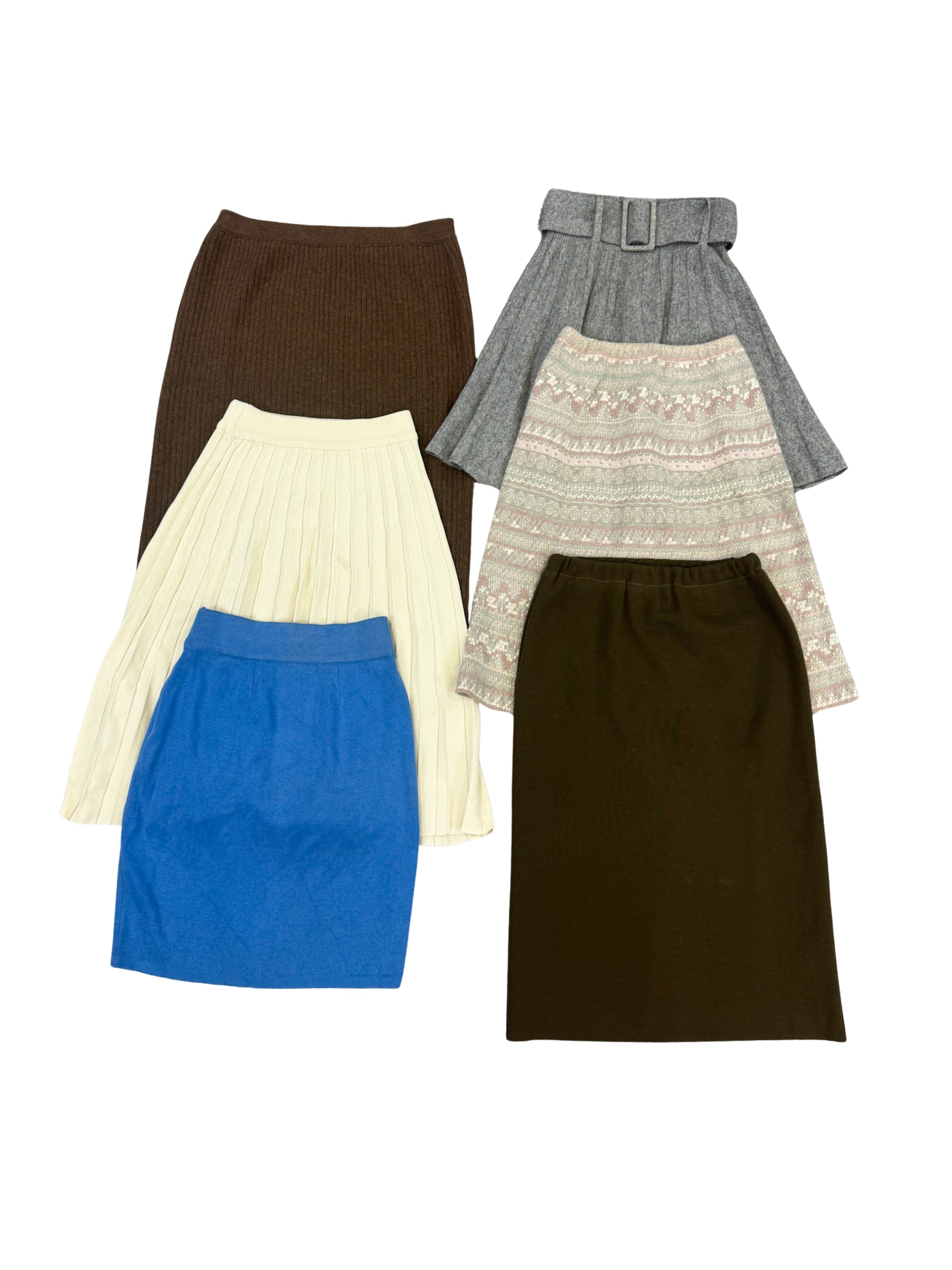 JUPE LAINE & TRICOT
