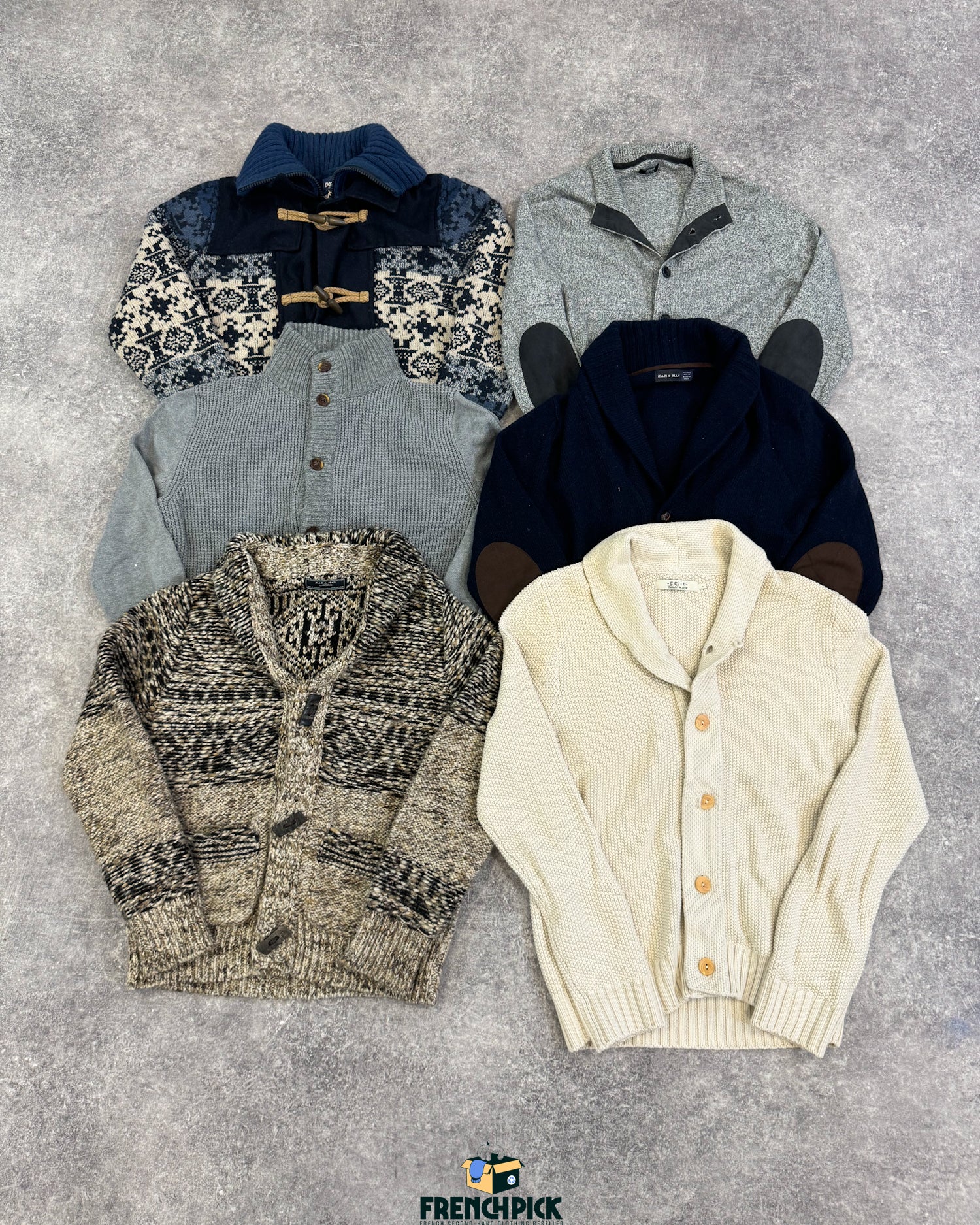 cardigan-homme-hiver-grossiste-vintage-moderne-vetement-friperie-wholesaler-seconde-main-80-90-2000-2010