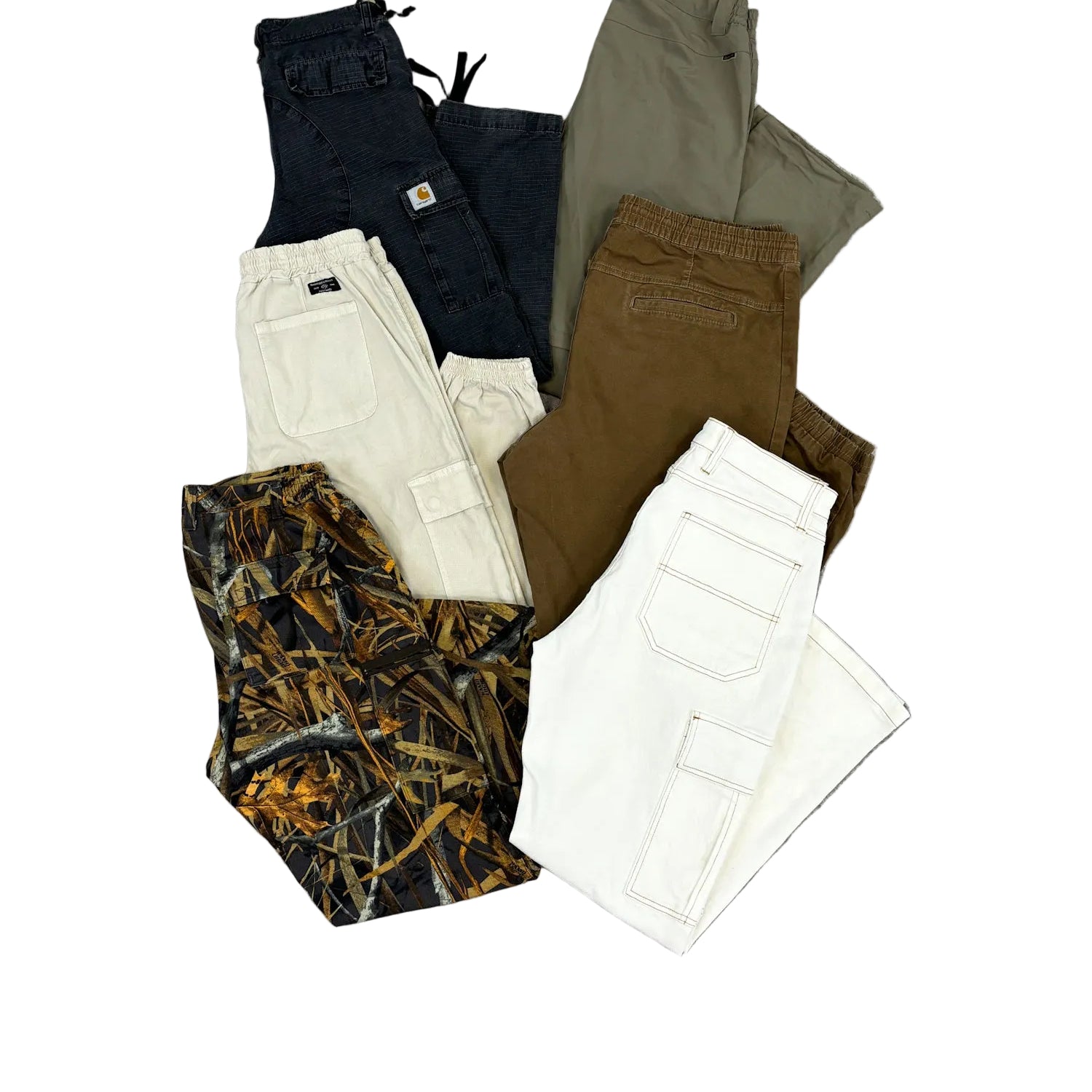cargo-pantalon-technique-vintage-homme-femme-ete-hiver-vetement-vintage-grossiste-friperie-wholesaler-seconde-main-marque-occasion-revente-textile-piece-80-90-2000-2010-Y2K-french-pick-reseller-vinted-vente-en-ligne