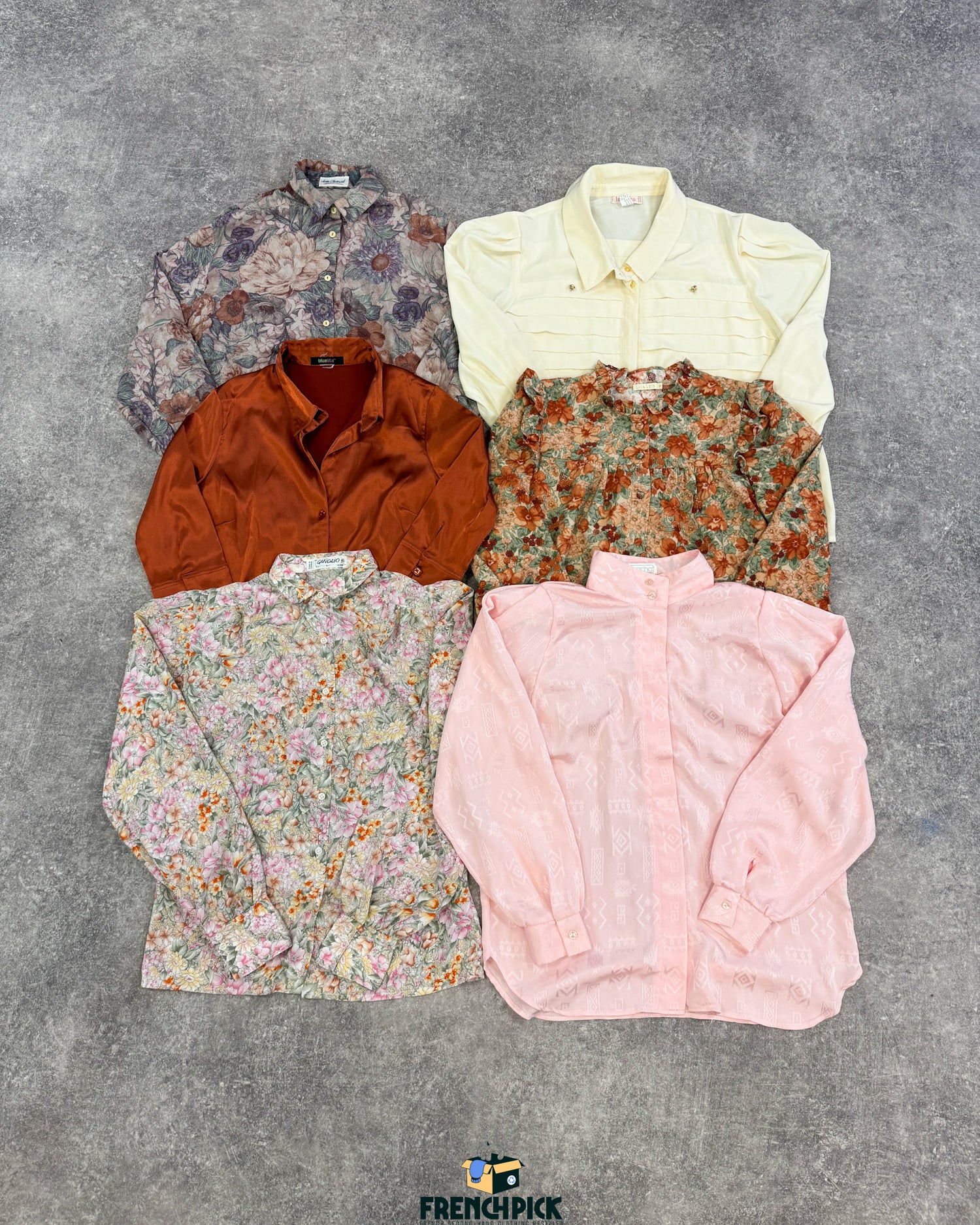 chemisier-manches-longues-femme-grossiste-vintage-vetement-friperie-wholesaler-seconde-main-80-90-2000-2010
