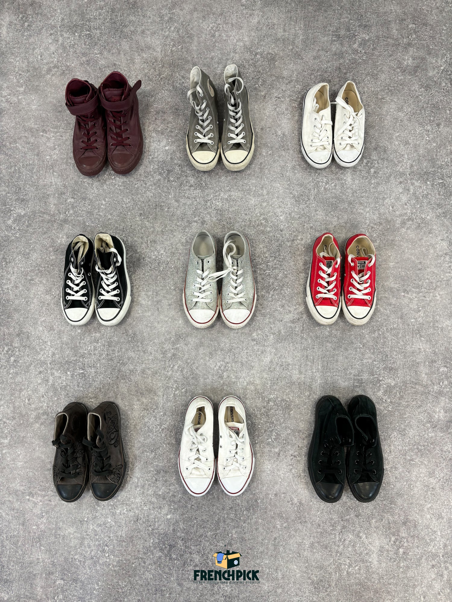 Used Converse Second-hand clothing wholesaler – French Pick