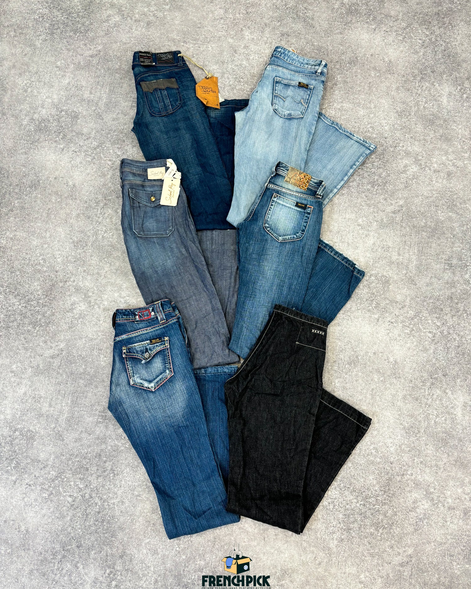 jean-femme-deadstock-moderne-grossiste-vintage-vetement-friperie-wholesaler-seconde-main-80-90-2000-2010