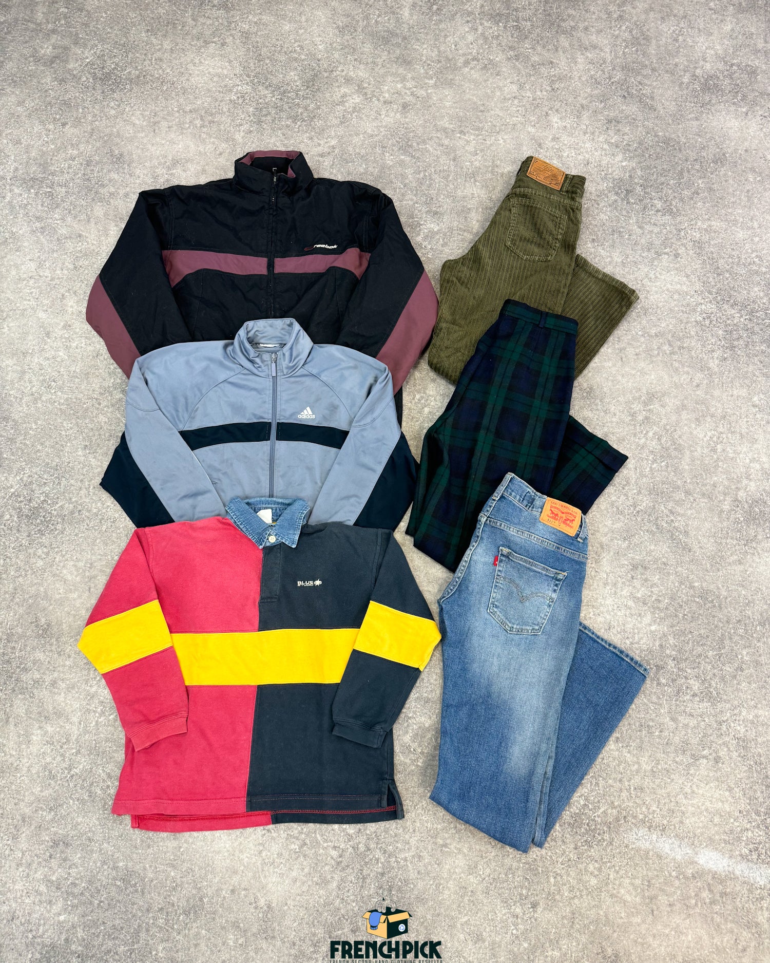 vetements-bebe-enfant-0-16-ans-ete-hiver-pantalon-tee-shirt-robe-shorts-combinaison-jupes-polo-jean-pull-sweat-gilet-blouson-grossiste-vintage-moderne-vetement-friperie-wholesaler-seconde-main-80-90-2000-2010-french-pick