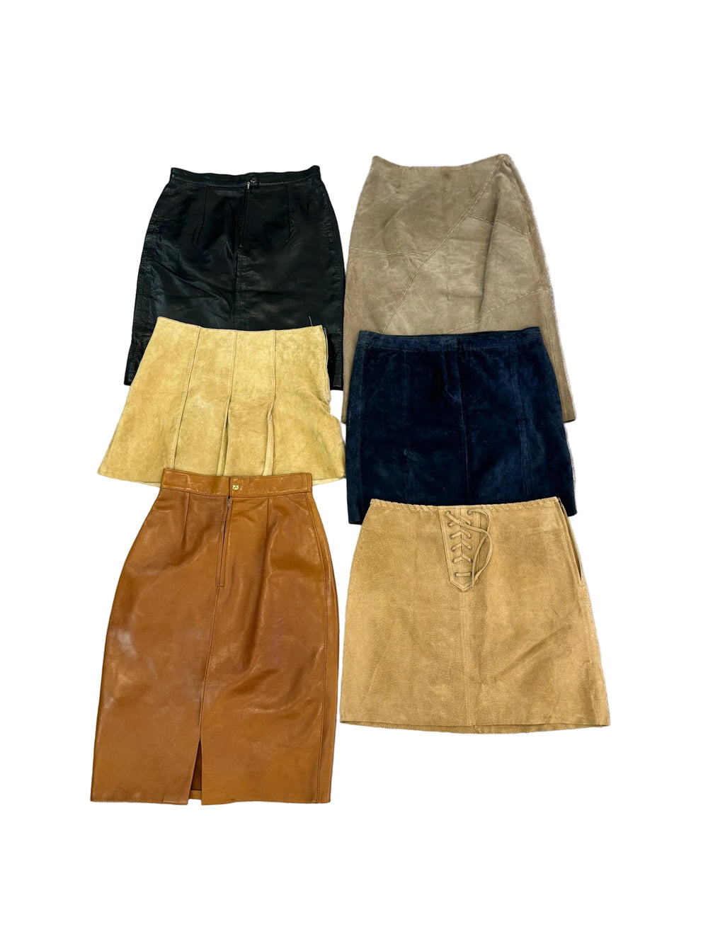 LEATHER AND SUEDE SKIRT - 25KG 