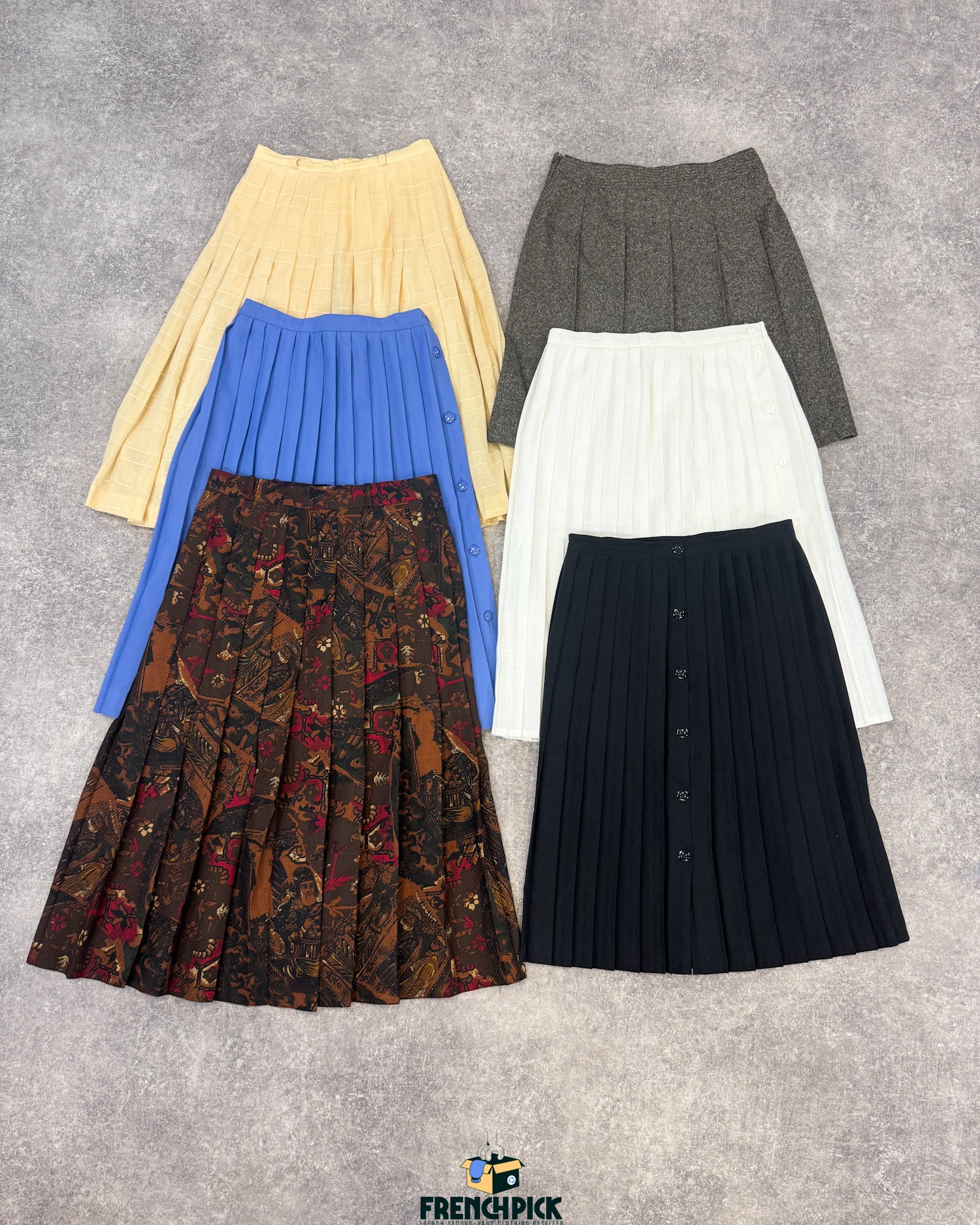 jupe-hiver-plis-plissee-femme-vintage-moderne-vetement-grossiste-friperie-wholesaler-seconde-main-occasion-textile-piece-80-90-2000-2010-french-pick