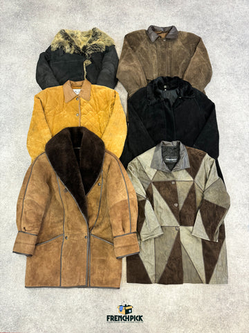 WOMEN'S SHEARLING COAT - 15KG 