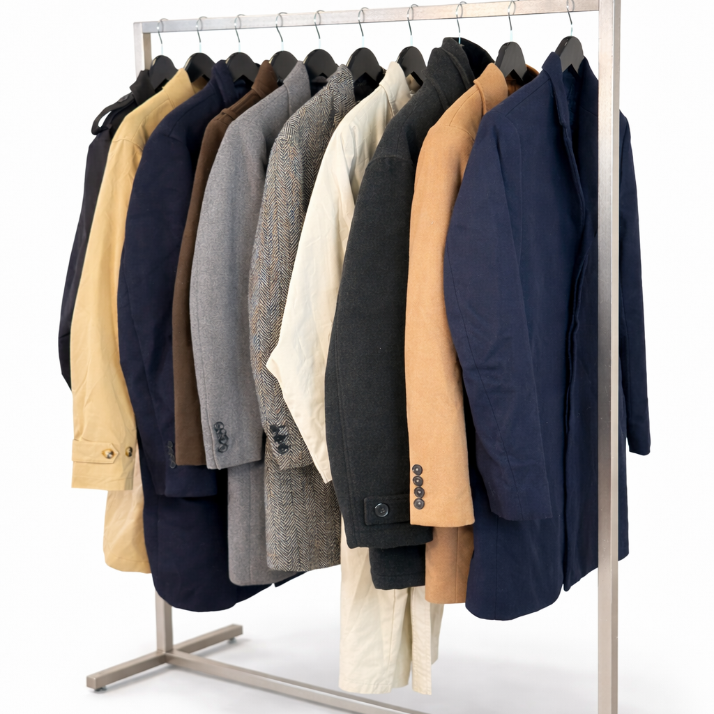 Mix-manteaux-vetements-veste-manteau-trench-caban-coupe-slim-droite-large-regular-ski-pluie-moderne-homme-ete-hiver-vetement-vintage-grossiste-friperie-wholesaler-seconde-main-marque-occasion-textile-piece-80-90-2000-2010-Y2K-french-pick