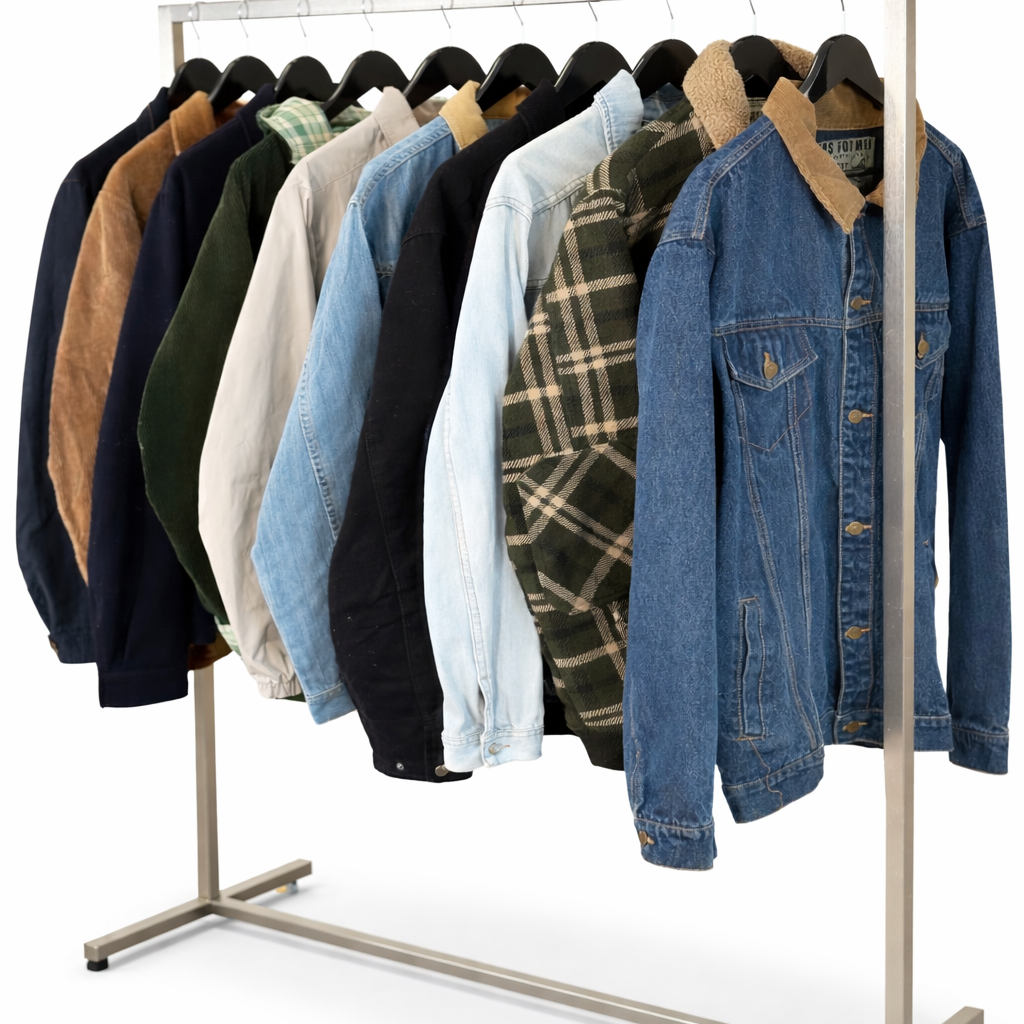 Mix-vestes-vetements-veste-coton-jean-velours-tweed-coupe-slim-droite-large-regular-ski-pluie-moderne-homme-ete-printemps-automne-hiver-vetement-vintage-grossiste-friperie-wholesaler-seconde-main-marque-occasion-textile-piece-80-90-2000-2010-Y2K-french-pick