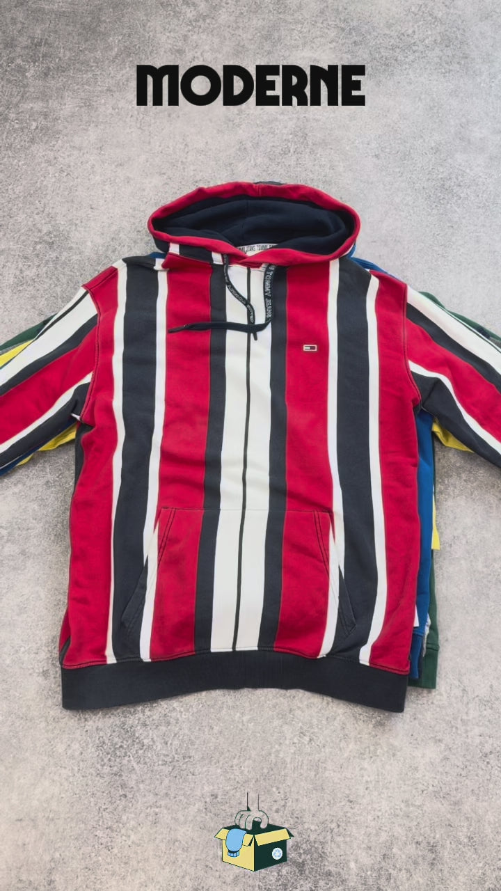 mix-vetements-marque-tommy-hilfiger-t-shirt-sweat-veste-robe-jupe-vintage-moderne-emblematiques-homme-femme-80-90-2000-Y2K-vetement-grossiste-friperie-wholesaler-seconde-main-occasion-textile-piece-80-90-2000-2010-french-pick-reseller-vinted