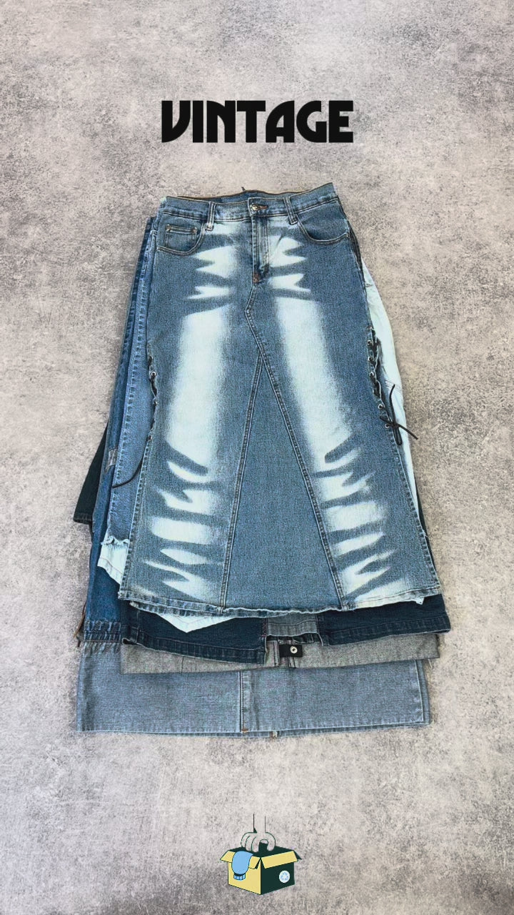 jupe-en-jean-longue-denim-mini-jupe-Y2K-femme-vintage-vetement-grossiste-friperie-wholesaler-seconde-main-marque-occasion-textile-piece-80-90-2000-2010-french-pick
