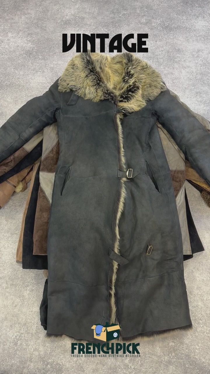 manteau-peau-retournee-femme-grossiste-vintage-vetement-friperie-wholesaler-seconde-main-80-90-2000-2010
