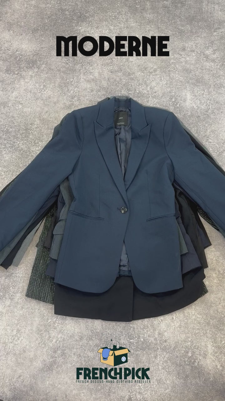 Veste-costume-work-femme-marque-moderne-vintage-vetement-grossiste-friperie-wholesaler-seconde-main-occasion-textile-piece-80-90-2000-2010