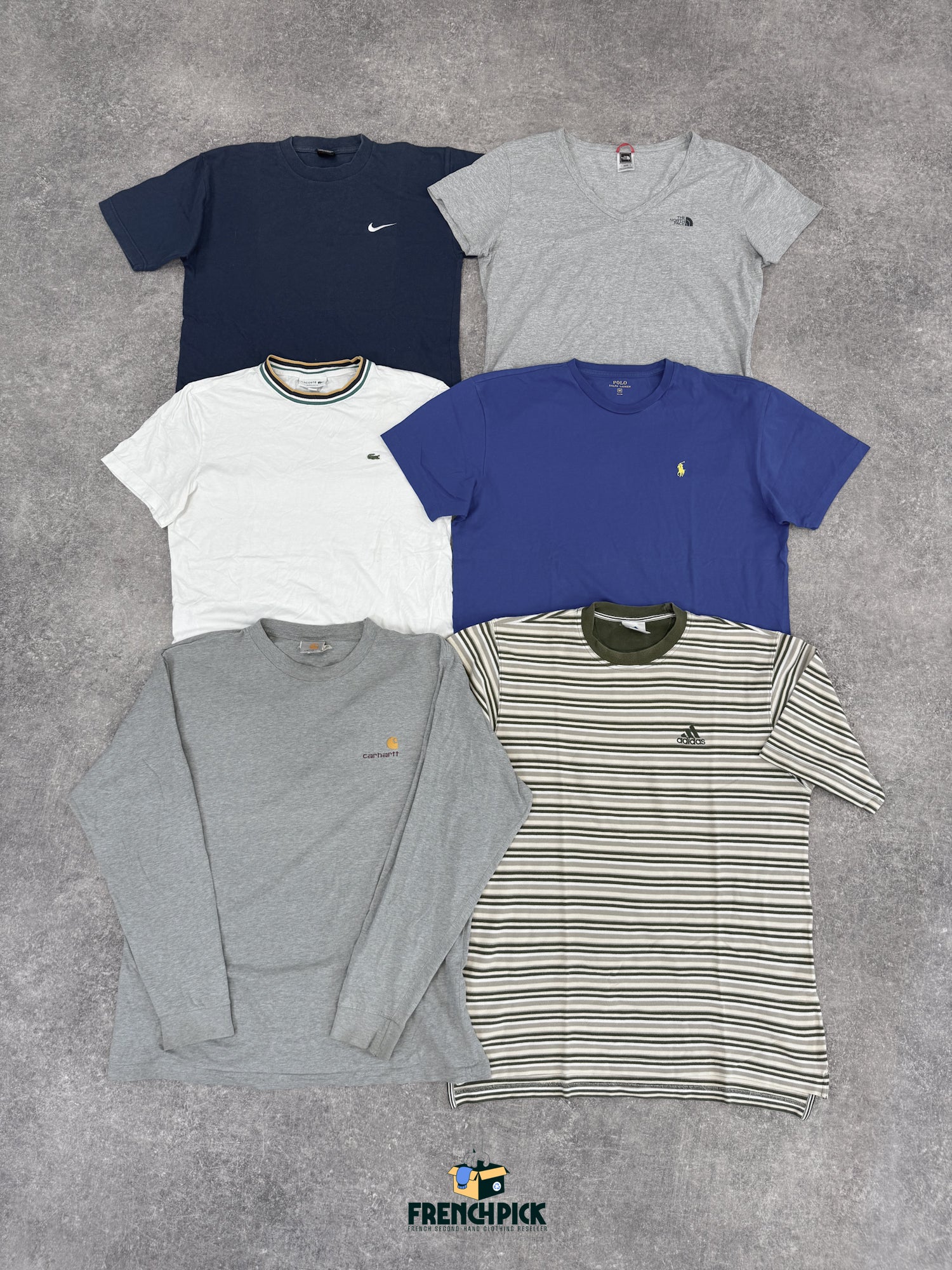 tee-shirt-homme-marque-brand-adidas-nike-carhartt-lacoste-ralph-lauren-reebok-puma-femme-moderne-vintage-vetement-grossiste-friperie-wholesaler-seconde-main-marque-occasion-textile-piece-80-90-2000-2010-french-pick