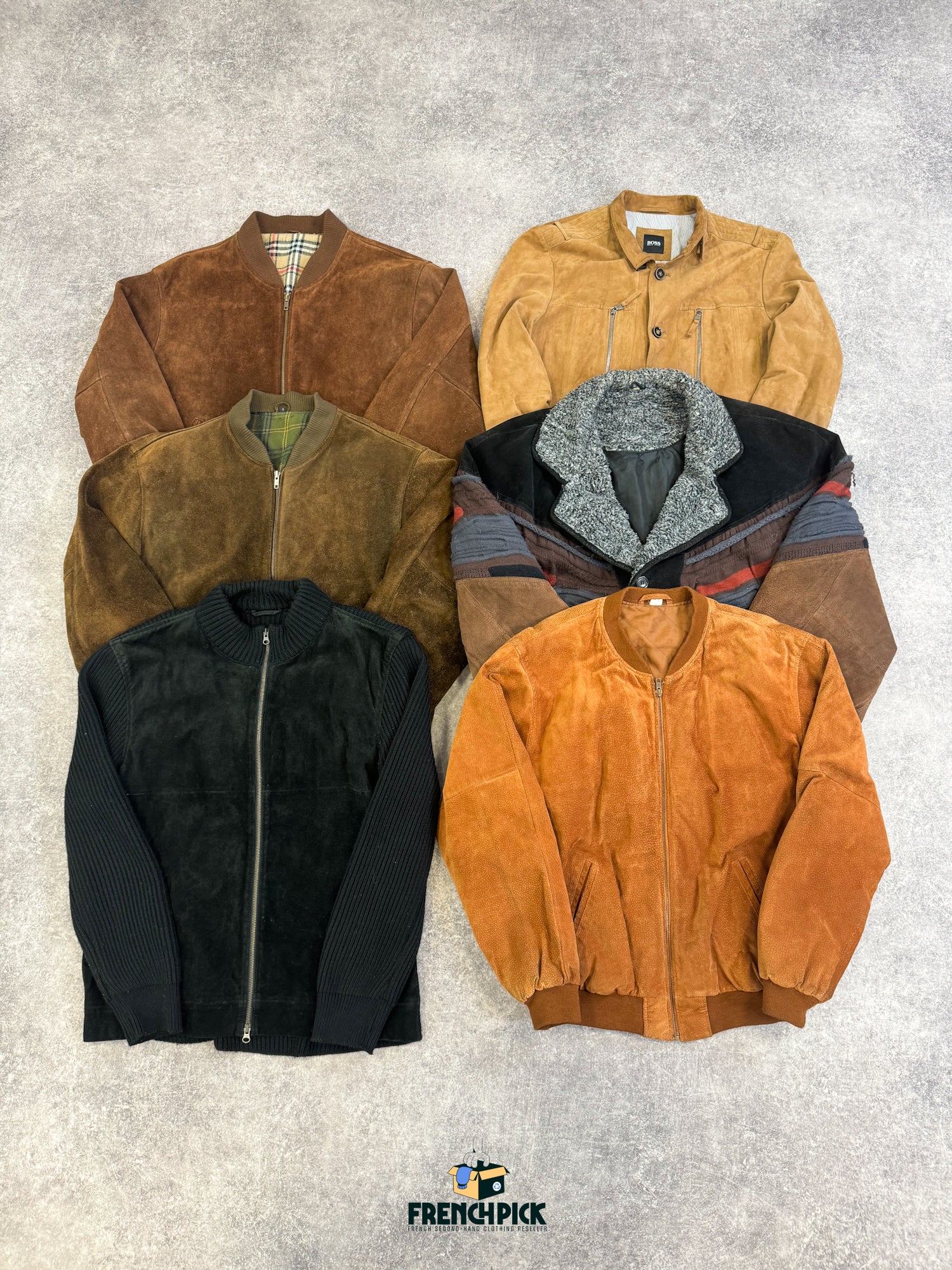 veste-daim-homme-grossiste-vintage-vetement-friperie-wholesaler-seconde-main-80-90-2000-2010