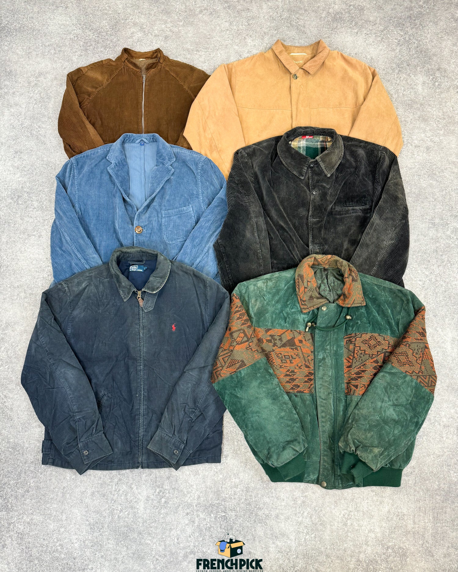 Veste-velours-cotele-homme-marque-moderne-vintage-vetement-grossiste-friperie-wholesaler-seconde-main-occasion-textile-piece-80-90-2000-2010